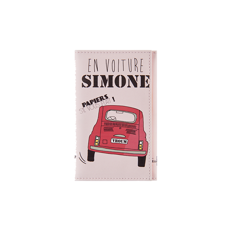 Étui papier voiture - En voiture Simone ⸱ Barnabé aime le café