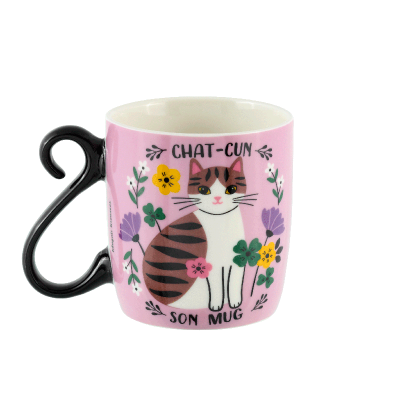 Mug Mug Chat parme P058-C154275-AG-25