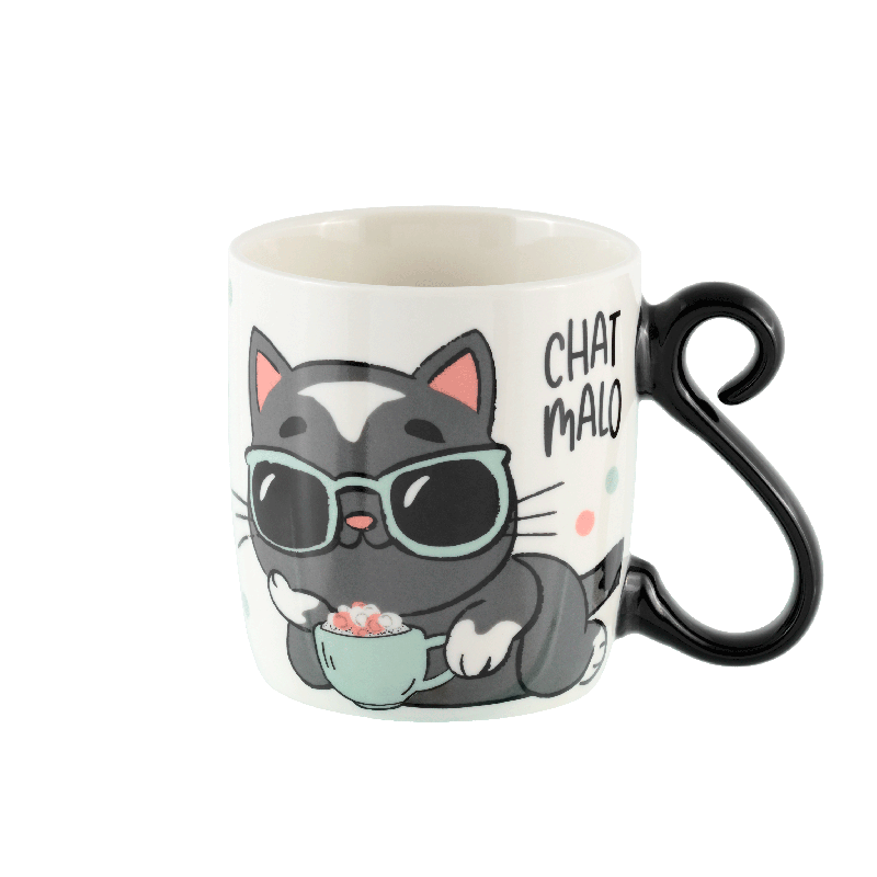 Mug Mug Chat malo P058-C154320-AG-15