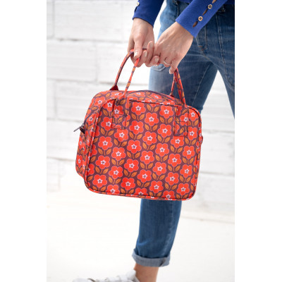 Sac repas isotherme fleurs