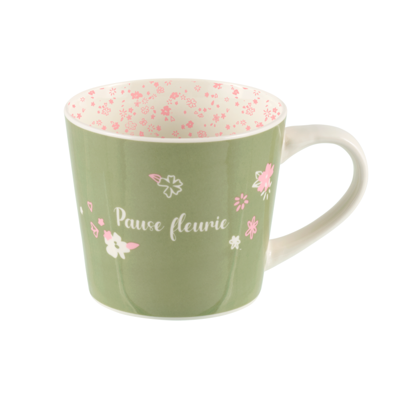 Mug Mug Pause fleurie P058-C155015