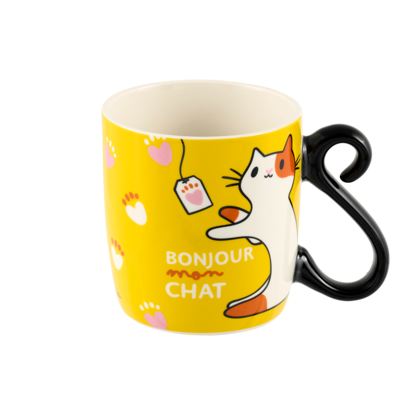 Mug Mug Bonjour mon chat P058-C154910