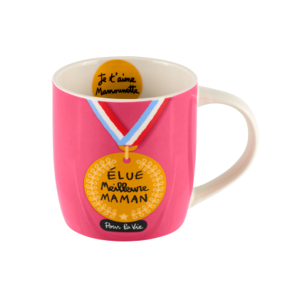 Mug Mug (+ boîte) Élue meilleure maman pour la vie P058-C154970