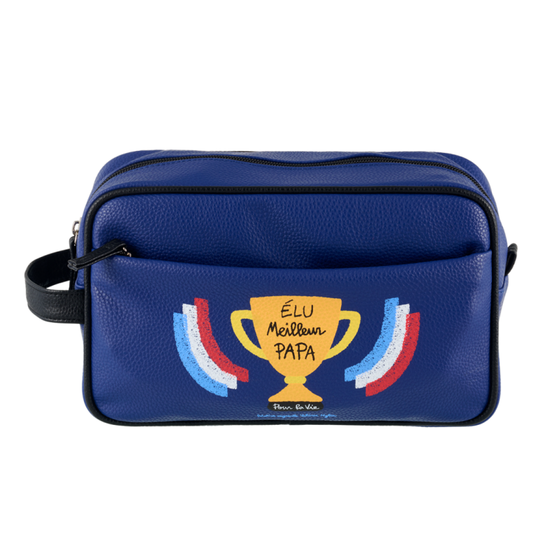 Trousse de toilette homme Trousse Élu meilleur papa D060-P114415