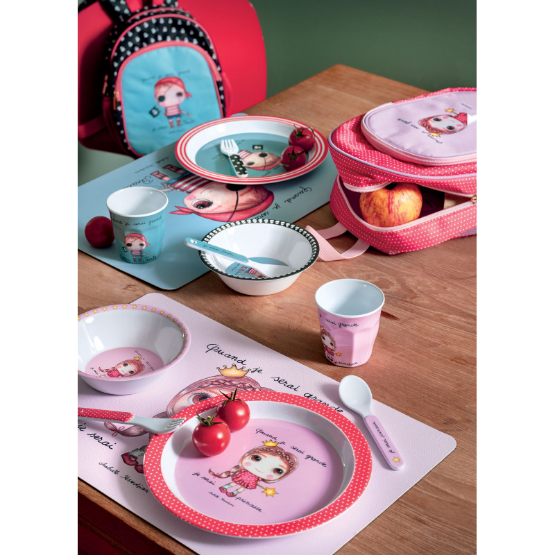 Boite a gouter Coffret repas Princesse P058-M011560