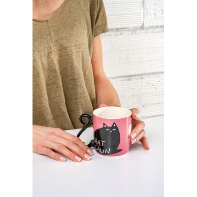 Mug Mug Chat malin calin P058-C154905