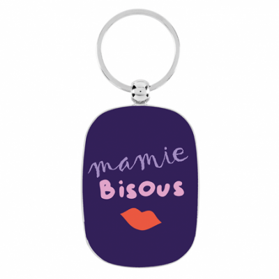 Porte-clés Mamie bisous