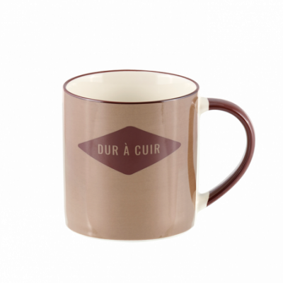 Mug (+ boîte) Dur à cuir