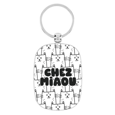 Porte-clés Chez miaou