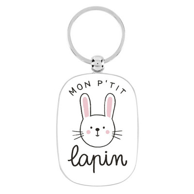 Porte-clés Mon p'tit lapin