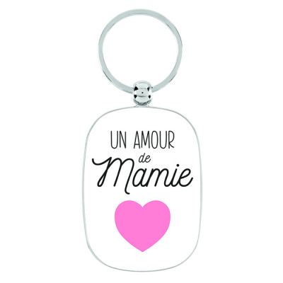 Porte-clés Un amour de mamie