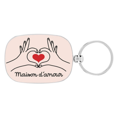 Porte-clés Maison d'amour