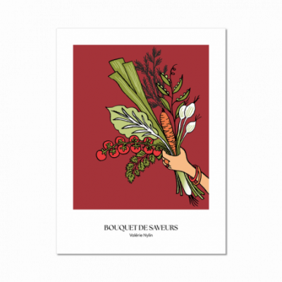 Affiche bouquet de saveurs